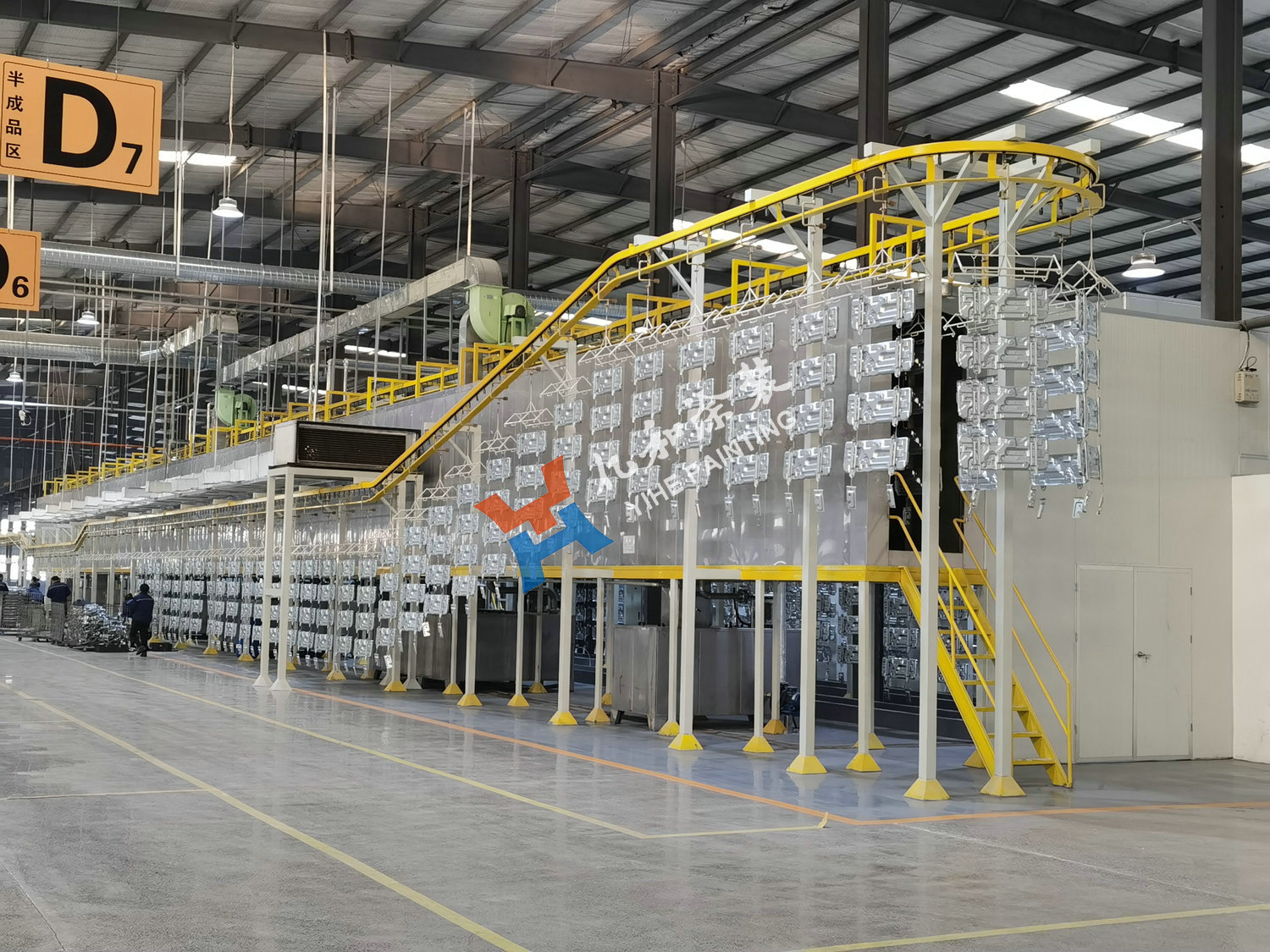 空调外壳喷涂线