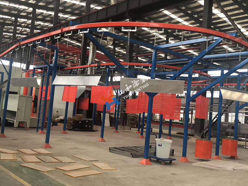 广告标识产品喷涂流水线