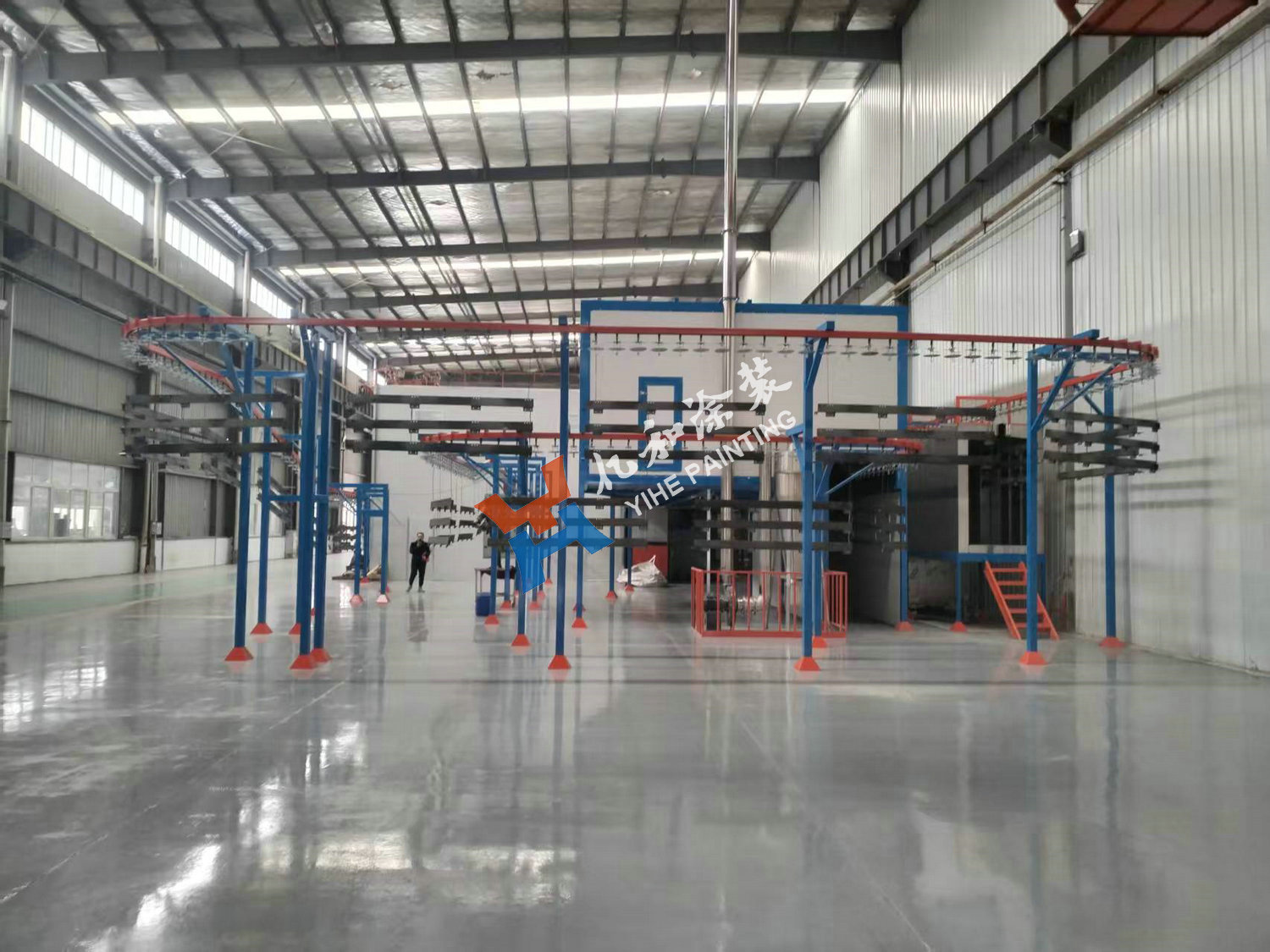 电气产品喷涂流水线