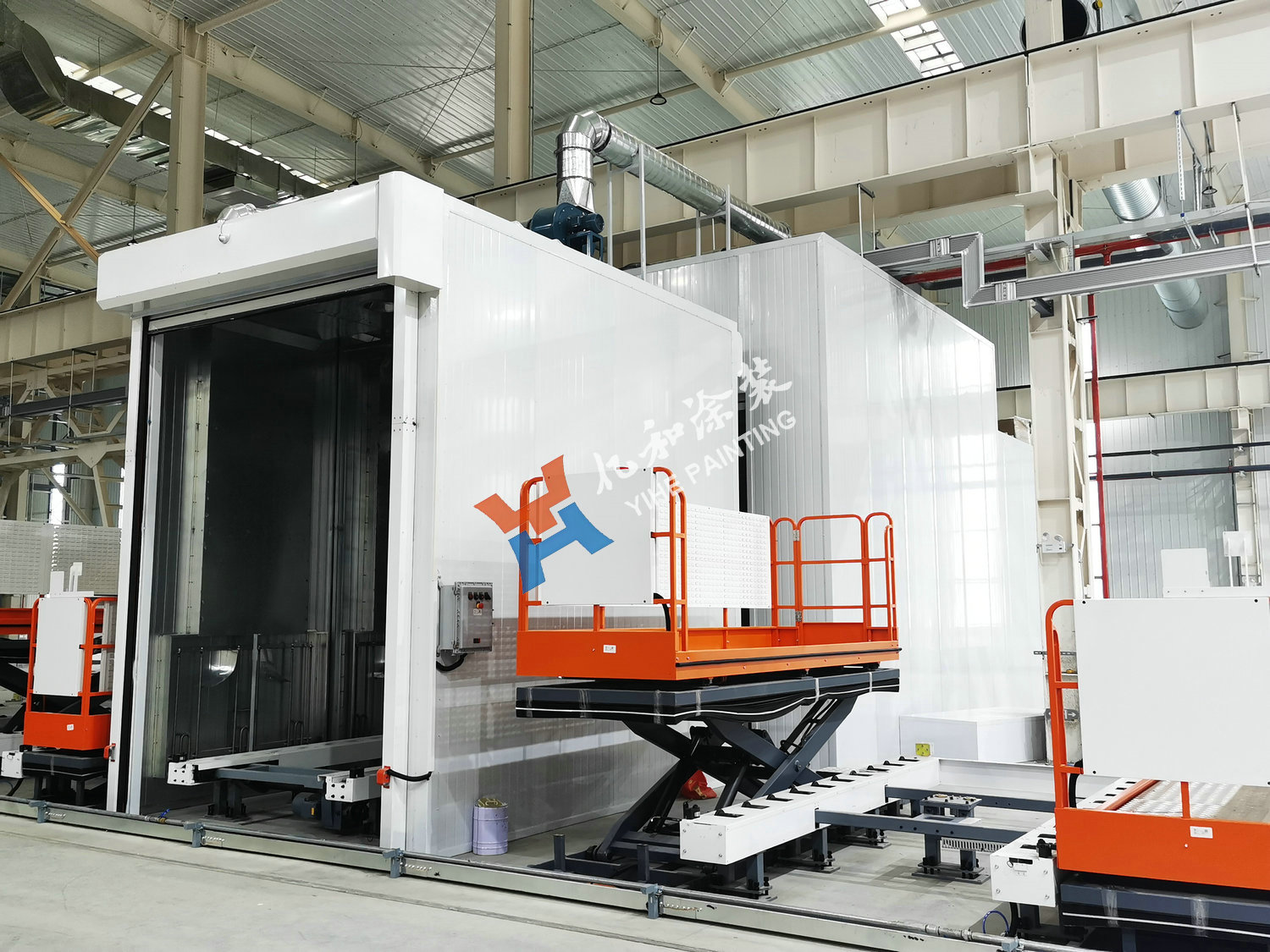 数字化工厂喷涂流水线