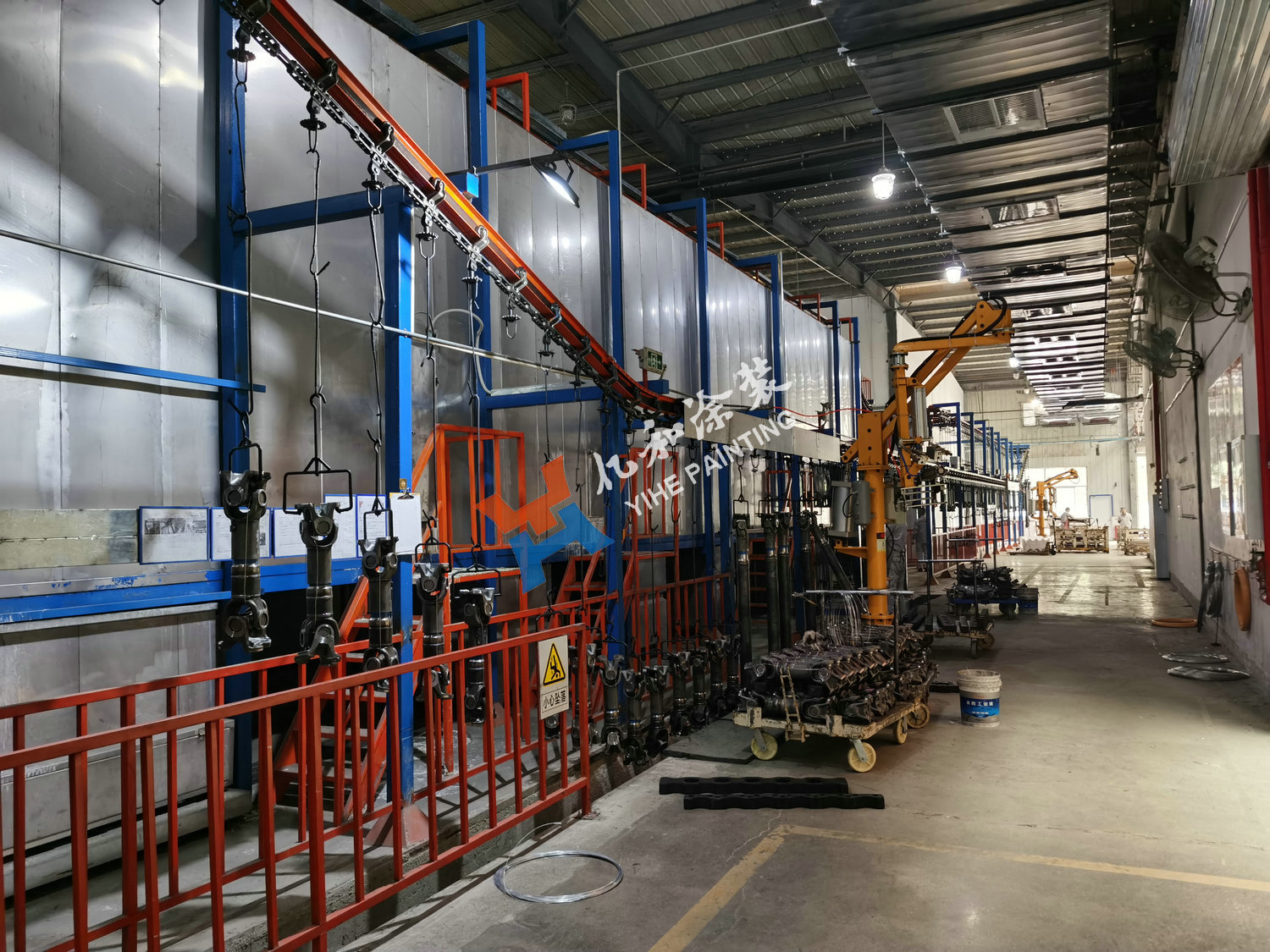 汽车产品喷漆流水线