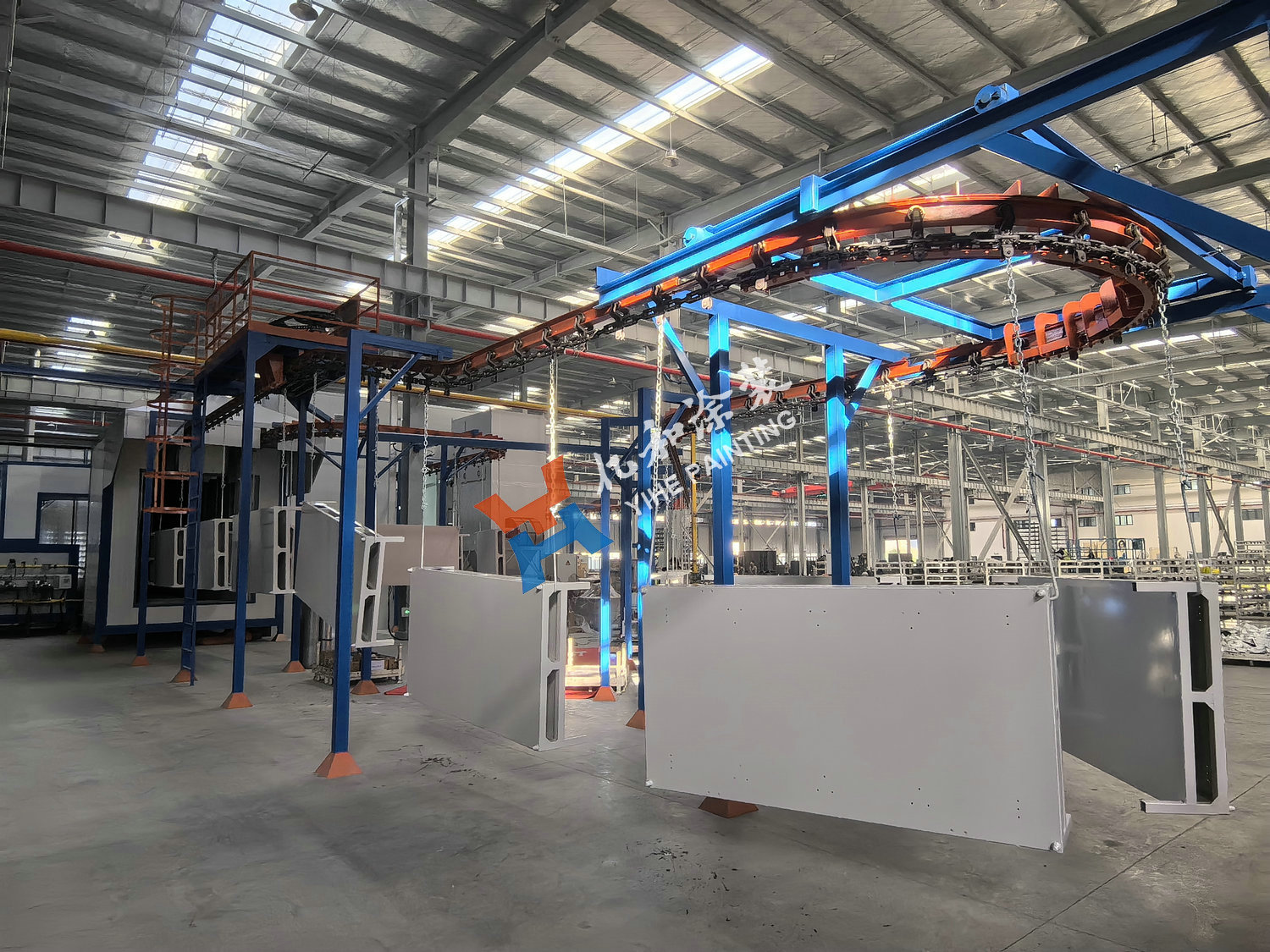 新能源产品喷涂流水线