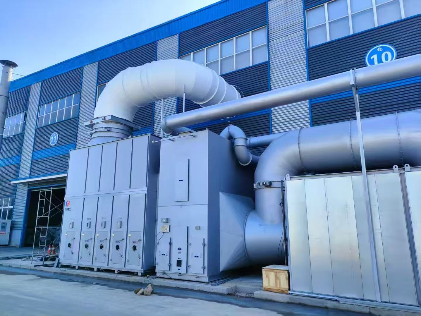 湖北亿和涂装设备有限公司攻坚克难，全力冲刺“15万风量沸石转轮废气处理设备”项目